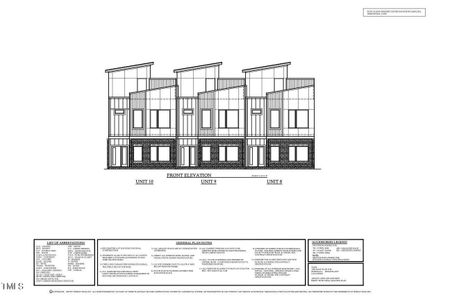 New construction Townhouse house 1535 Urban Trace Lane, Raleigh, NC 27608 - photo 0