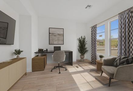 New construction Single-Family house 4448 Bucking Bronco Rd, Wickenburg, AZ 85390 plan Brasada Elevation F - image 10