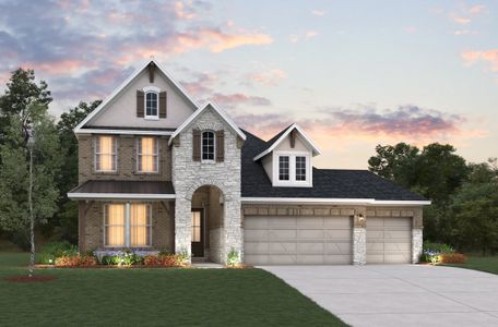 New construction Single-Family house 212157 Tomball Cemetery Rd, Tomball, TX 77377 plan Huntsville - image