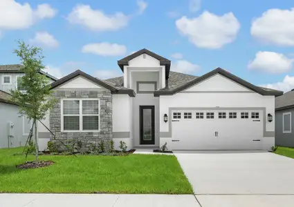 New construction Single-Family house 3311 Chinotto Cir, Lake Alfred, FL 33850 plan Azalea - image