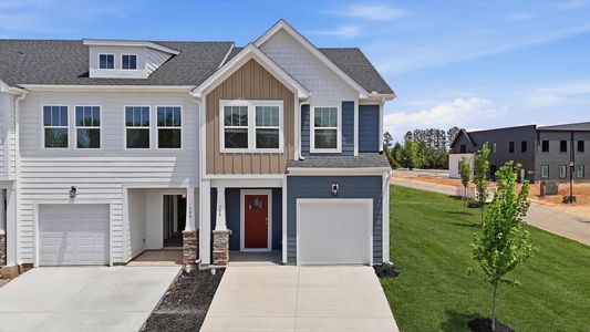 New construction Townhouse house 500 Round Rock Wy, Fountain Inn, SC 29644 plan Corner Litchfield - image