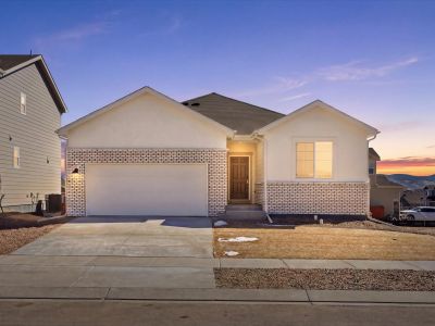 New construction Single-Family house 13219 Valley Peak Dr, Peyton, CO 80831 plan The Red Feather - image
