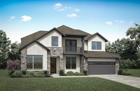 New construction Single-Family house 19404 Splendor Ct, Jonestown, TX 78645 plan Sumlin II - image