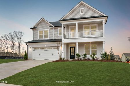 New construction Single-Family house 1783 Ballard Rd, Unit Apex Georgian, Fuquay Varina, NC 27526 - photo 0