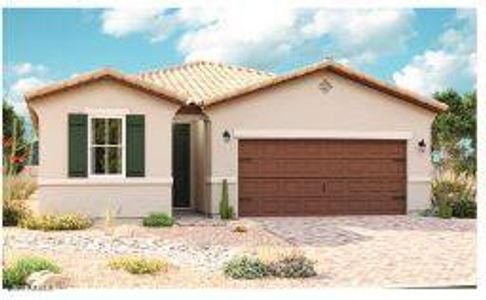 New construction Single-Family house 21535 N Rummler Ln, Maricopa, AZ 85138 Peridot- photo 0 0