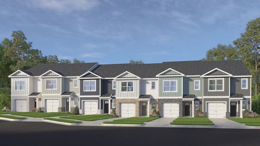 New construction Townhouse house 5004 Red Blush Wy, Willow Spring, NC 27592 plan Payton - image
