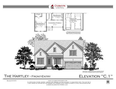 New construction Single-Family house 3128 Hopetown Wy, Murfreesboro, TN 37129 plan Hartley - image