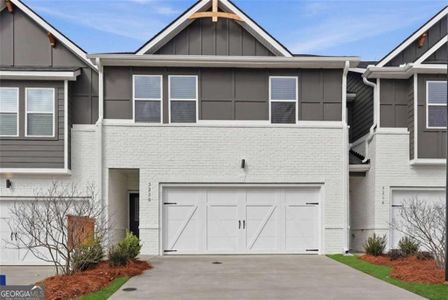 New construction Single-Family house 3220 Winding Waters Wy, Powder Springs, GA 30127 plan Morgan - image