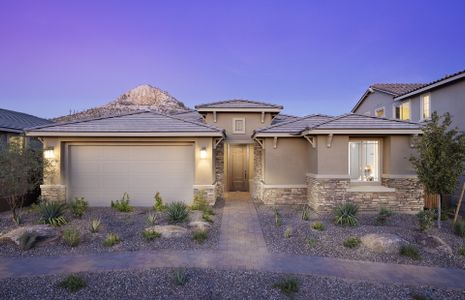 New construction Single-Family house 13787 W Calle De Baca, Peoria, AZ 85383 Parklane- photo 0