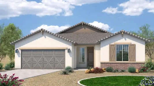 New construction Single-Family house 1172 E Ridgerock St, Casa Grande, AZ 85122 Poppy 4413- photo 0