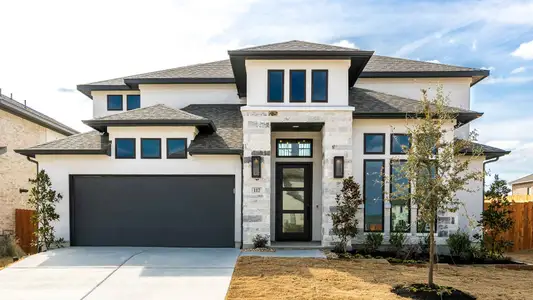 New construction Single-Family house 117 Gary Wayne Dr, Liberty Hill, TX 78642 plan 3336M - image