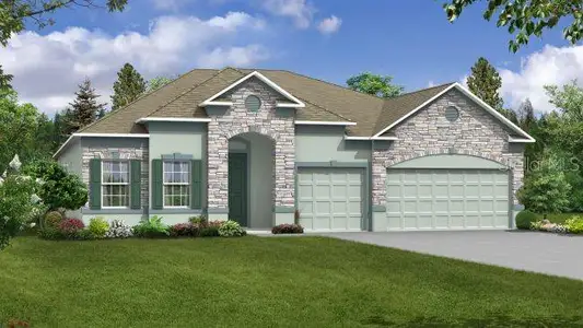 New construction Single-Family house 25900 Sorrento Ave, Mount Plymouth, FL 32776 plan Venice - image