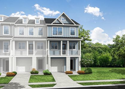 New construction Townhouse house 457 Katies Scenic Ct, Charleston, SC 29492 - image