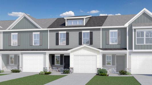 New construction Single-Family house 205 Higher Ct, Fountain Inn, SC 29644 plan Stoneycreek in Aberdeen - image