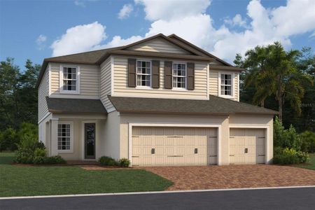 New construction Single-Family house 5244 Teirgarten St, St. Cloud, FL 34771 plan Lancaster - Eco Series - image