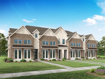 New construction Townhouse house 113 Cypress Pond Pl, Montgomery, TX 77316 - image