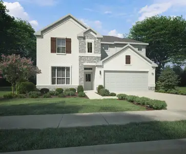 New construction Single-Family house 1433 Barbacoa Dr, Haslet, TX 76052 plan Masters - image
