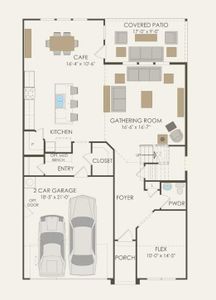 New construction Single-Family house 429 Foresail Rd, Leander, TX 78641 plan Saddlebrook - image
