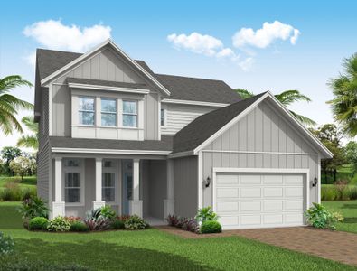New construction Single-Family house 76 Courtney Manor Ct, St. Augustine, FL 32092 plan Sawyer - image