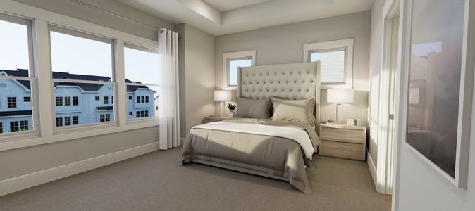 New construction Townhouse house 2420 Adrift Rd, Fuquay Varina, NC 27526 plan Cora End Unit - image 12