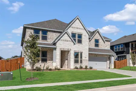 New construction Single-Family house 409 Atlas Cedar Dr, Glenn Heights, TX 75154 plan Bellflower IV - image