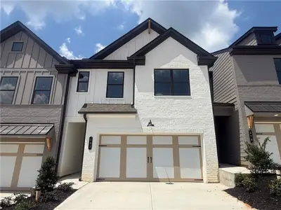 New construction Townhouse house 283 Brook Landing Cir, Auburn, GA 30011 plan Durham - image