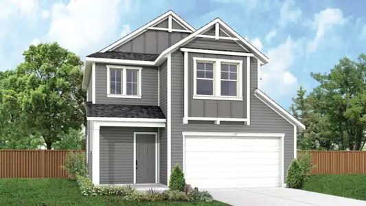 New construction Single-Family house 203 Manifest Rd, Hutto, TX 78634 plan Meridian - image