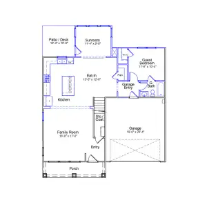 New construction Single-Family house 4919 Kinship Cir, Leland, NC 28451 plan Edisto - image