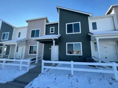 New construction Townhouse house 3932 Congaree Wy, Evans, CO 80620 Westcliffe- photo 2 2