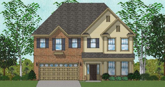 New construction Single-Family house 2156 Pink Peony Cir, Durham, NC 27703 Palmer- photo 0 0