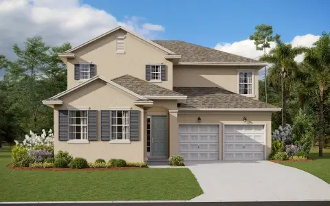 New construction Single-Family house 1599 Cadence St, Minneola, FL 34715 plan Captiva - image