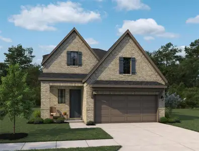 New construction Single-Family house 21550 Witham Promenade Ln, Magnolia, TX 77355 plan Marigold - image