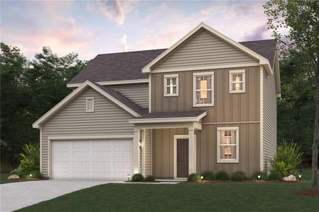 New construction Single-Family house 979 Prudence Dr, Lawrenceville, GA 30045 Fontana- photo 0