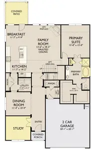 New construction Single-Family house 1317 Dog Iron St, Georgetown, TX 78633 plan Thornton - image