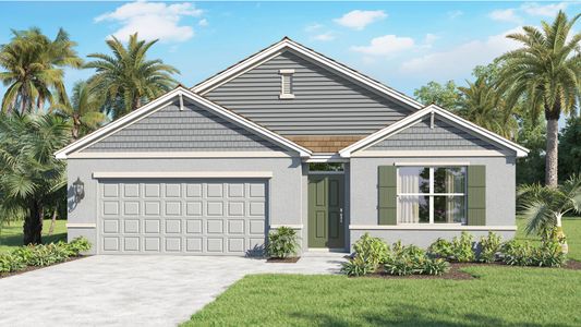 New construction Single-Family house 1351 Danforth St Sw, Palm Bay, FL 32908 Cali- photo 0