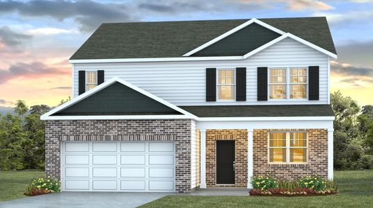 New construction Single-Family house 2100 Leatherstone Ln, Blythewood, SC 29016 plan ELLE - image