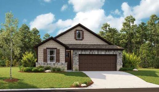 New construction Single-Family house 545 Raleigh Dr, Georgetown, TX 78633 Larimar- photo 0