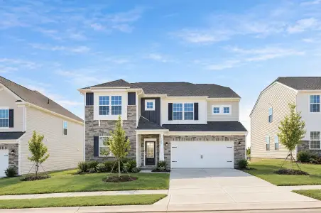 New construction Single-Family house 1639 Grassy Knoll Trl, Maiden, NC 28650 plan Forsyth - image