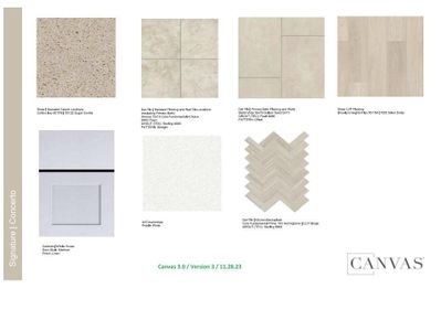 Design Selection. Home is under construction, design selections are subject to change.