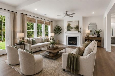 New construction Single-Family house 727 Crest Line Trl, Powder Springs, GA 30127 plan CHATHAM D - image 14
