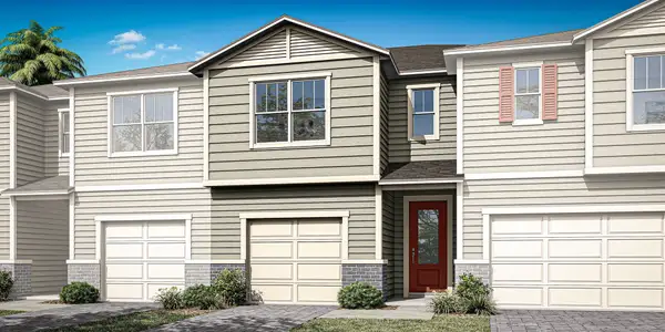 New construction Townhouse house Orlando, FL 32825 plan Sagebrush - image