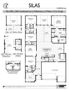 New construction Single-Family house Marble Falls, TX 78654 plan Silas - image