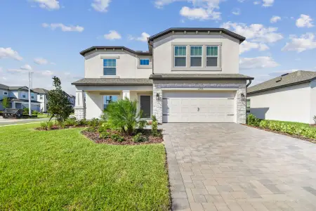 New construction Single-Family house 11791 Hilltop Farms Dr, Dade City, FL 33525 plan Cabo - image