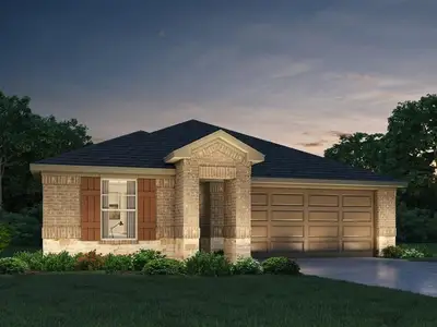 New construction Single-Family house 12007 Meandering Stream Dr, Mont Belvieu, TX 77523 plan The Allen (840) - image