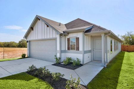 New construction Single-Family house 256 Bendecido Lp, Elgin, TX 78621 plan Cypress | Trinity Ranch - image