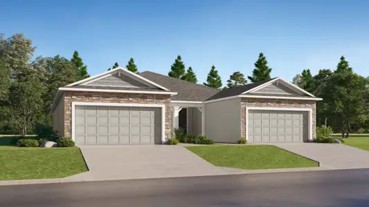 New construction Multi-Family house 18234 Pleasantview Blvd, Land O' Lakes, FL 34638 plan Napa - image