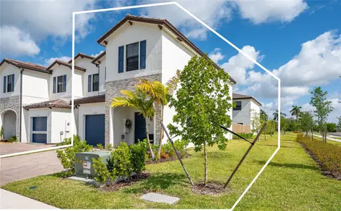 New construction Townhouse house 13311 Sw 233Rd Ter, Homestead, FL 33032 - image