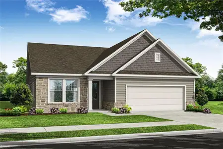 New construction Single-Family house 311 Grand Wehunt, Hoschton, GA 30548 plan The Glenwood A at Wehunt Meadows - image