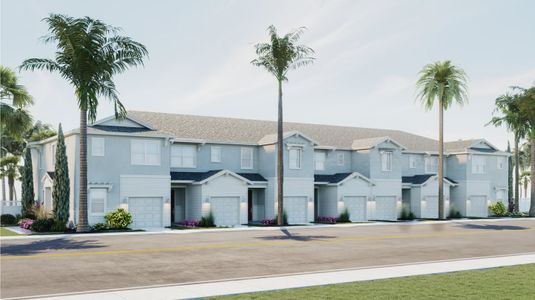 New construction Townhouse house 818 Southeast Grovebush Lane, Port Saint Lucie, FL 34984 - photo 0