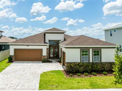 New construction Single-Family house 8749 Drummer Plank Dr, Wesley Chapel, FL 33545 - image